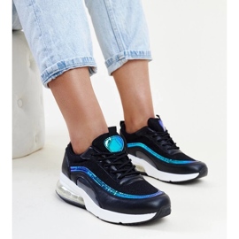 Black sneakers with a Jelek hologram 1