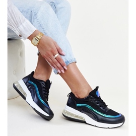 Black sneakers with a Jelek hologram 2