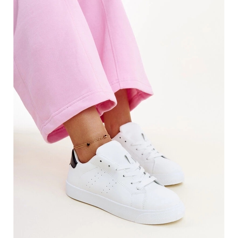 White and black Akila sneakers 2