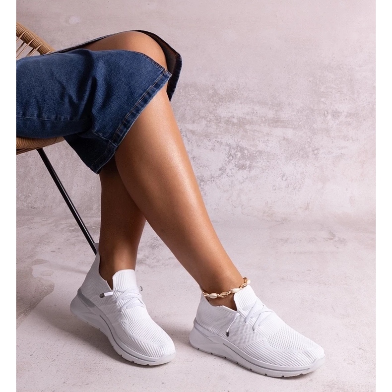 D/CEO Gaberla white slip-on sneakers 2