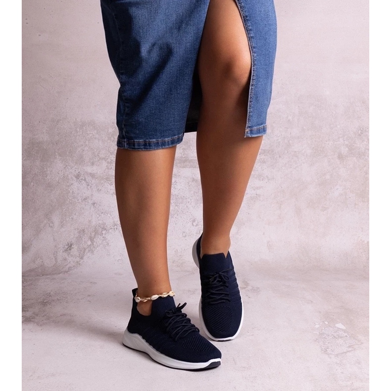 D/CEO Navy blue Muaza sports sneakers 2 D/CEO Navy blue Muaza sports sneakers 2