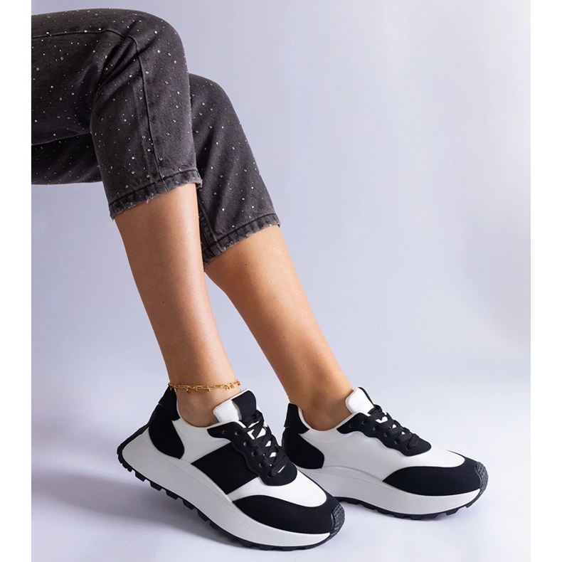 D/CEO Black Cremorna platform sneakers 2