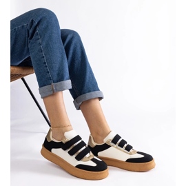 D/CEO Mena black sneakers with Velcro fastening 2 D/CEO Mena black sneakers with Velcro fastening 2