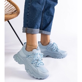 D/CEO Blue sports sneakers with a massive Roxana sole 2 D/CEO Blue sports sneakers with a massive Roxana sole 2