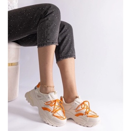 D/CEO Beige sports sneakers Sulamita 2