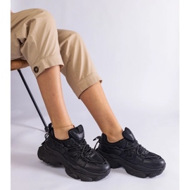 D/CEO Black Sneakers Women's Sports Ivett 2