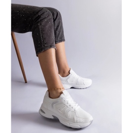 D/CEO Ena white sports sneakers 1 D/CEO Ena white sports sneakers 1