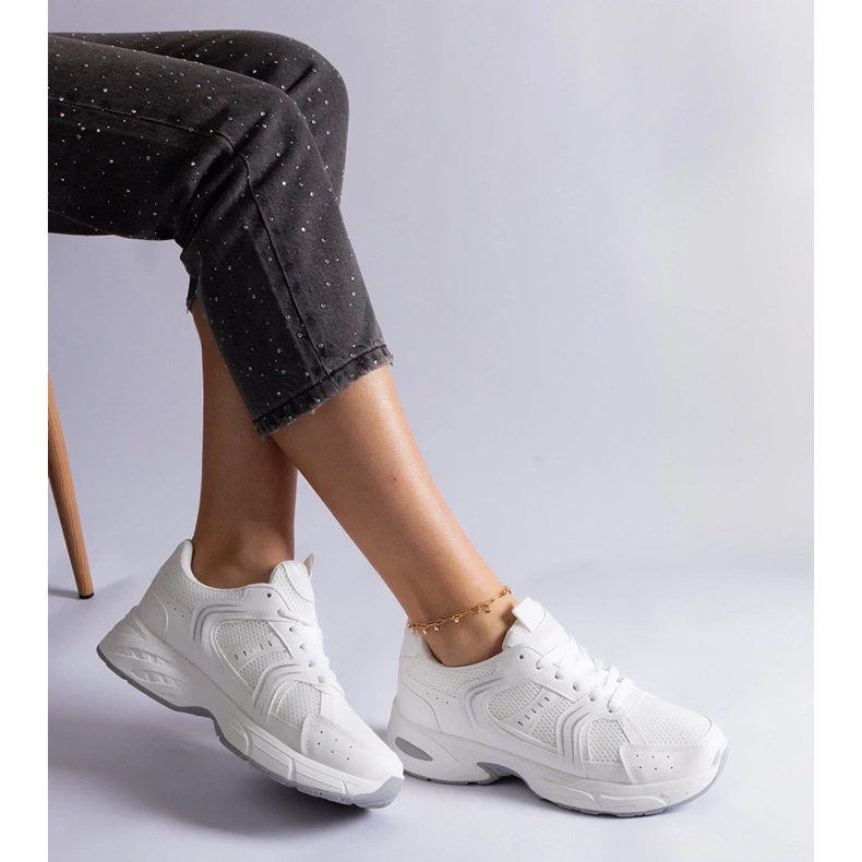 D/CEO Ena white sports sneakers 2 D/CEO Ena white sports sneakers 2