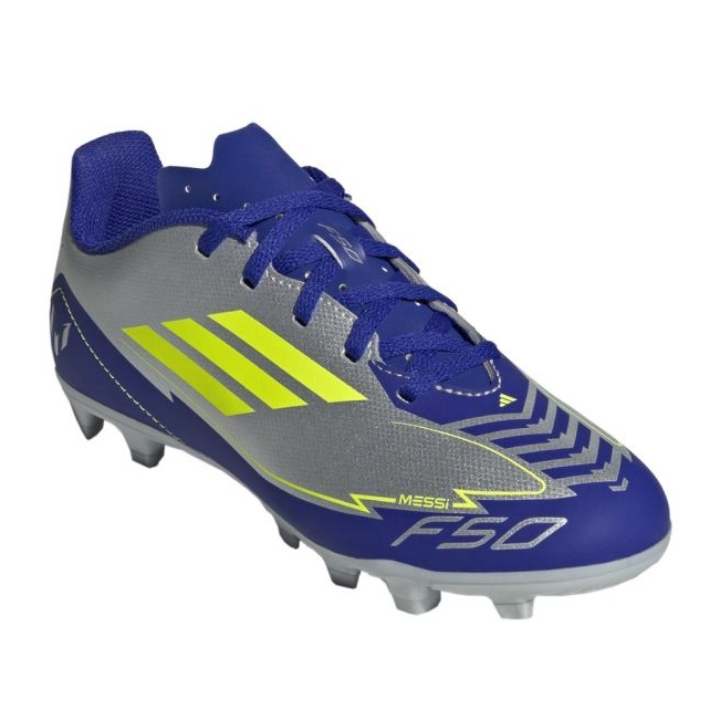 Adidas F50 Club FG/Mg Messi IH0926 football shoes blue 1