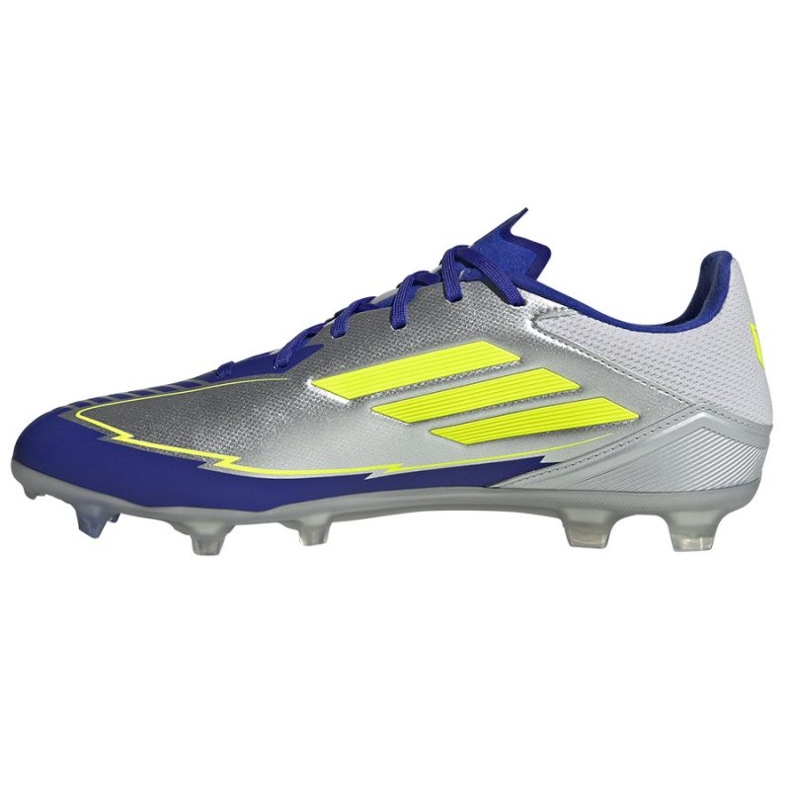 Adidas F50 League FG/Mg IH0918 Silver-Blue shoes 1