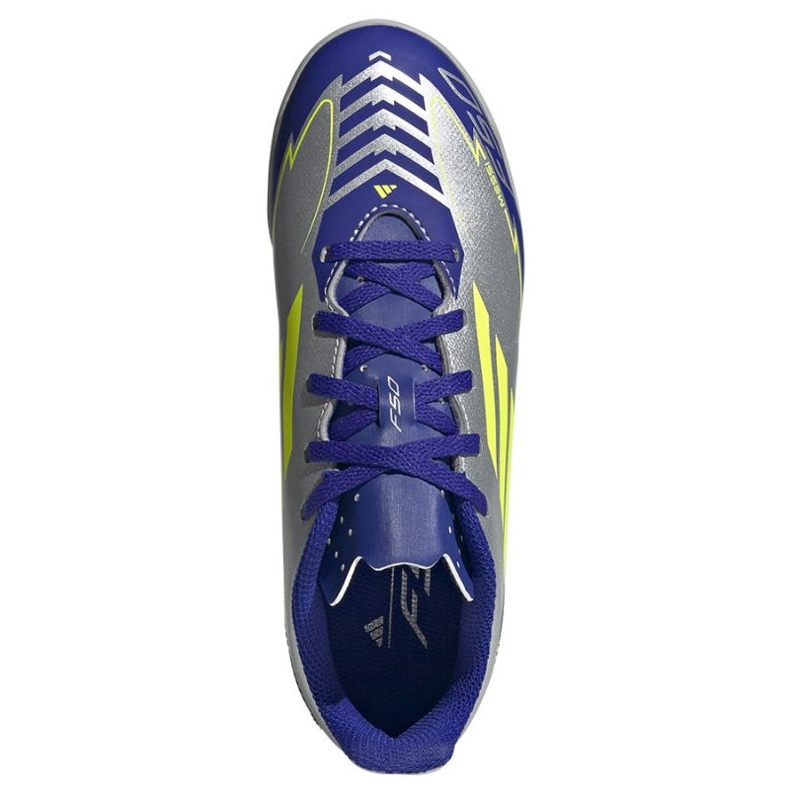 Adidas F50 Club Messi in iH0922 Silver shoes 1