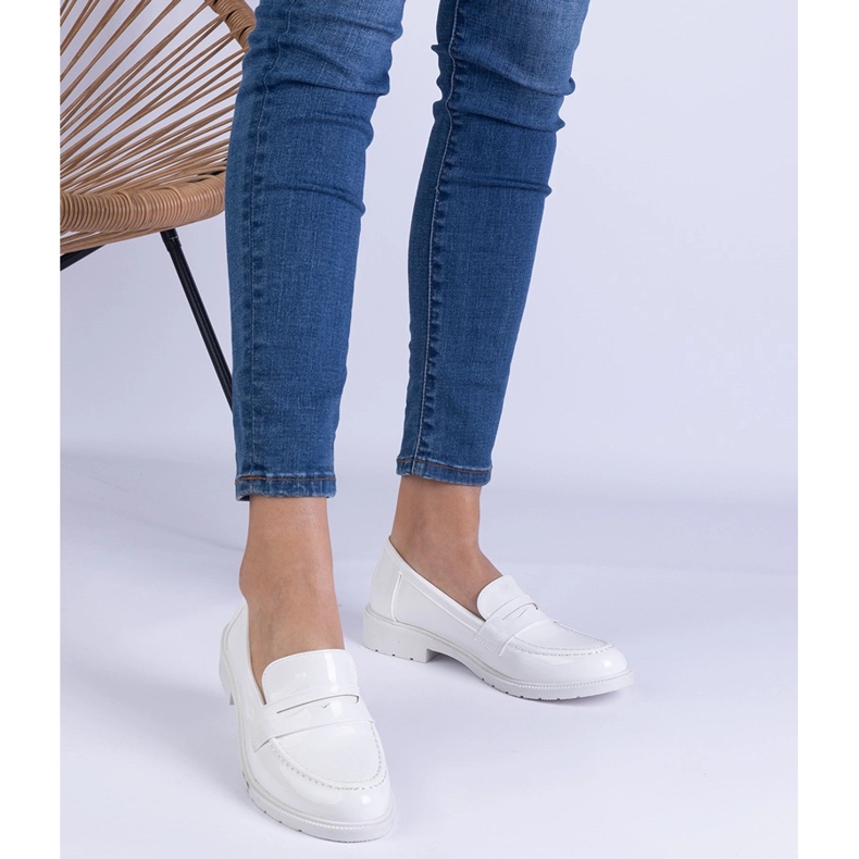 Painted women's white shoes 1 Painted women's white shoes 1