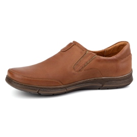 Polbut J51 camel leather shoes brown 1