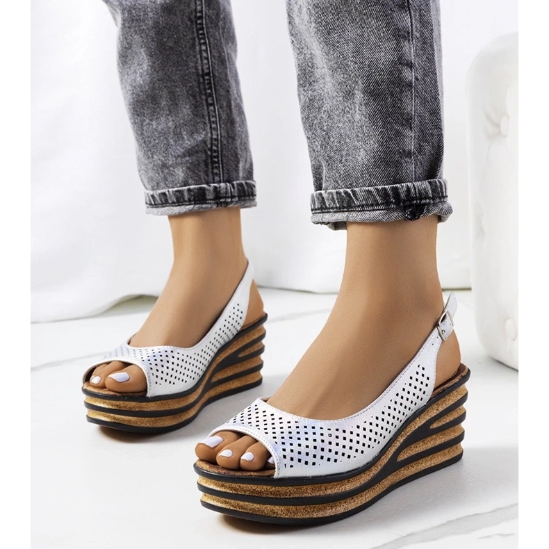 D/CEO Silver espadrilles on the Griner wedge 1