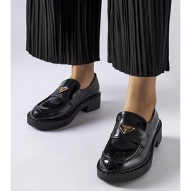 D/CEO Black women's loafers from Milne 1 D/CEO Black women's loafers from Milne 1