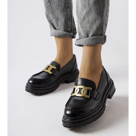 D/CEO Black loafers decorated with a Schlanders buckle 1 D/CEO Black loafers decorated with a Schlanders buckle 1