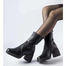 D/CEO Black insulated ankle boots from Agordino 2