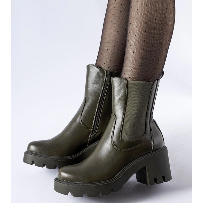 D/CEO Dark green Hattiesburg ankle boots 1 D/CEO Dark green Hattiesburg ankle boots 1