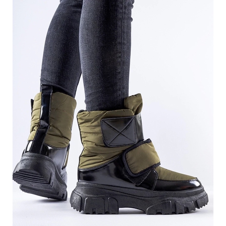 D/CEO Green insulated Hutchinson snow boots 1 D/CEO Green insulated Hutchinson snow boots 1