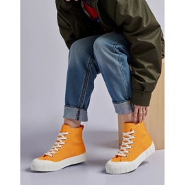 Women's Arvel Orange sneakers 1 Women's Arvel Orange sneakers 1