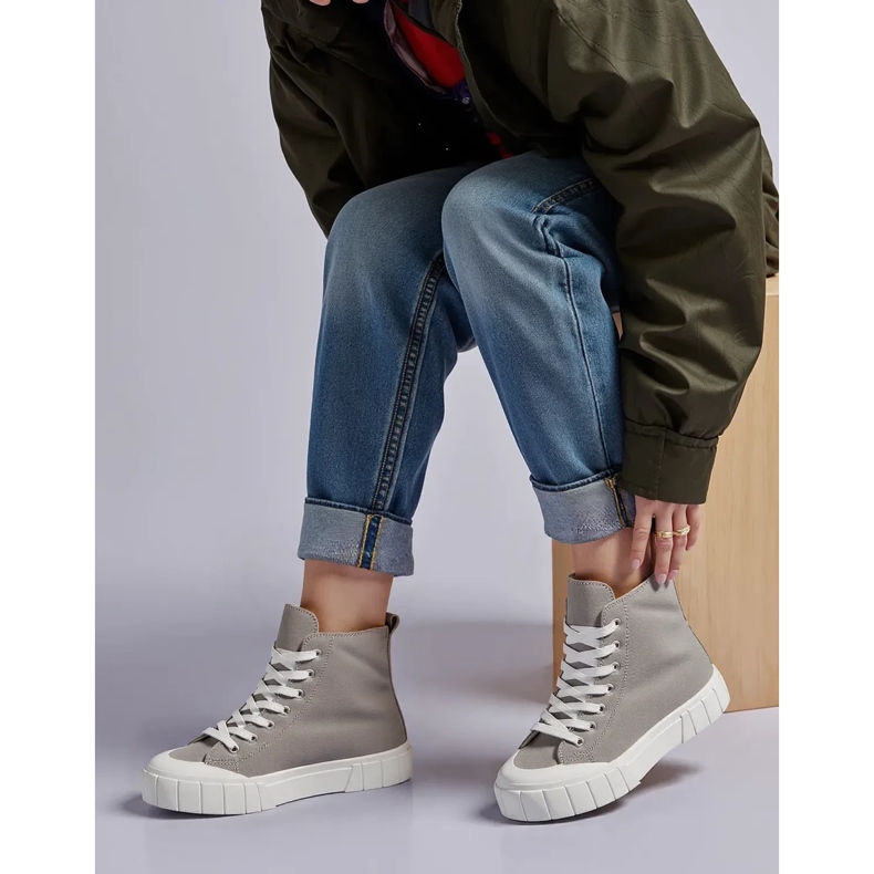 Women's Arvel Gray sneakers grey 1