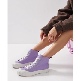Women's Arvel Purple sneakers 1
