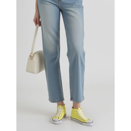 Women's luminous yellow sneakers 2