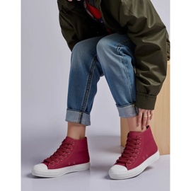Women's Livio Wine Red sneakers 2