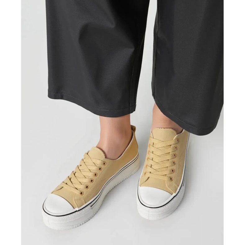 Women's Kestor Khaki sneakers beige 1 Women's Kestor Khaki sneakers beige 1