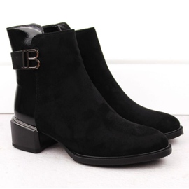 S.Barski High heels D&amp;A S. Barski Premium Collection in Oli267 black 1