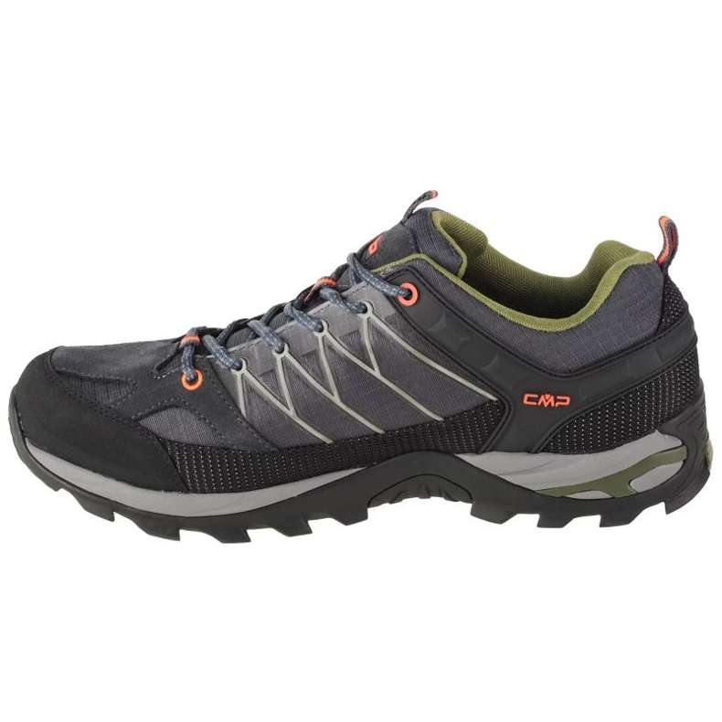 Trekking shoes CMP Rigel Low 3Q54457-51ug Black grey 1