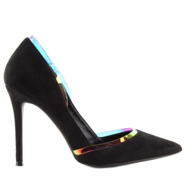 Black iridescent pins 5126 Black 1