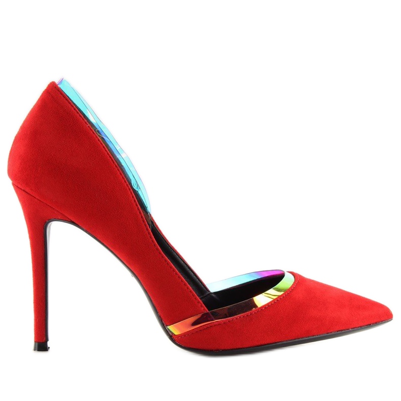 Red iridescent pins 5126 Red 1