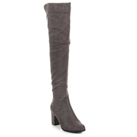Seastar Suede boots on the post grey 1