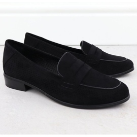 Lords Potocki suede shoes Sz12585 black 2