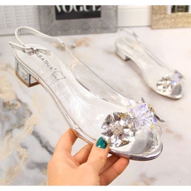 Sabatina SAB126A Sandals Tansparenty silver 1 Sabatina SAB126A Sandals Tansparenty silver 1