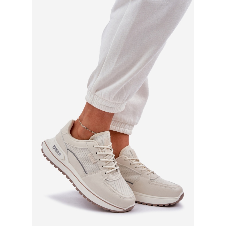 Women's Sneakers Big Star NN274A088 light beige 1