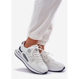 Sneakers Sneakers Sneakers Big Star NN274A103 HI-POLY SYSTEM White and navy blue 1