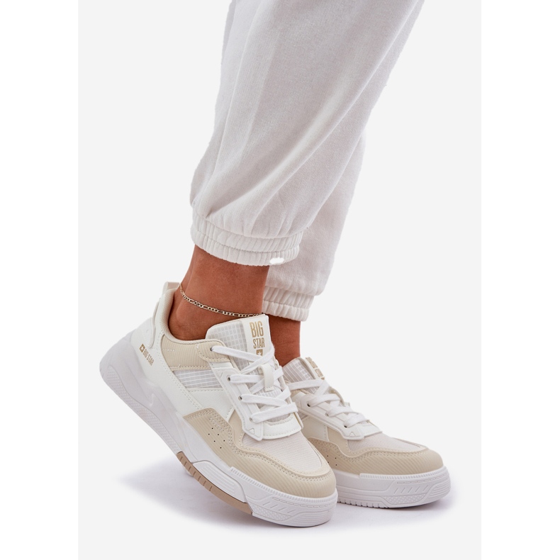 Sneakers on the Big Star OO274A155 platform white 1