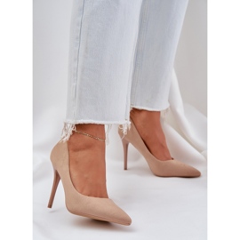 Classic eco suede pins beige 2 Classic eco suede pins beige 2