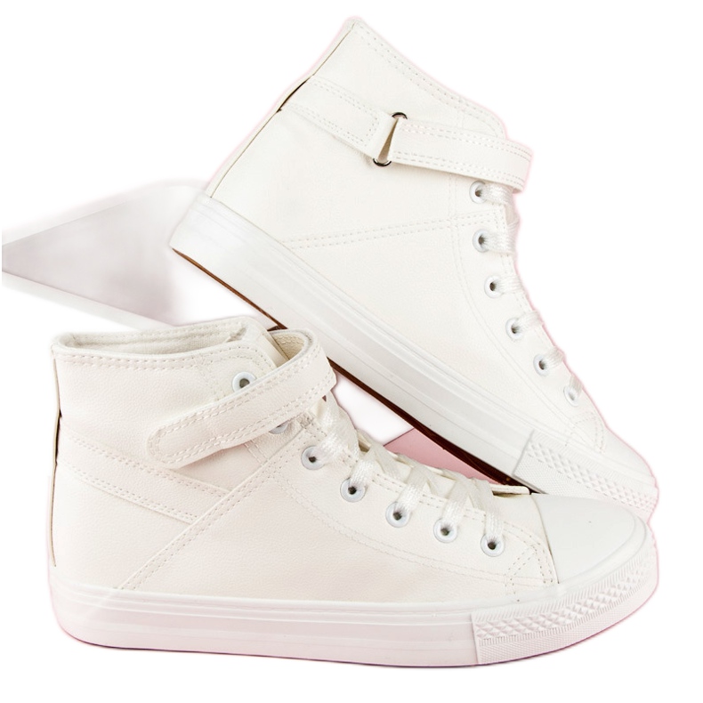 Seastar High lace-up sneakers white 1