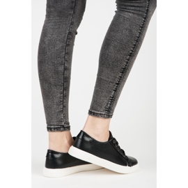 Openwork Sneakers black 1