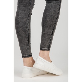 Openwork Slipons white 1