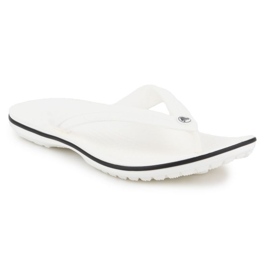 Men's flip-flops Crocs Crocband Flip 11033-100 white 1