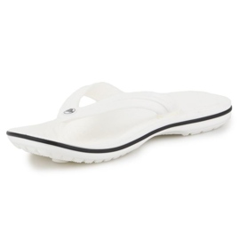 Men's flip-flops Crocs Crocband Flip 11033-100 white 3