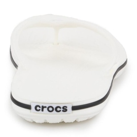 Men's flip-flops Crocs Crocband Flip 11033-100 white 4