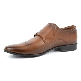 Olivier Monki 306LU Brown Leather Formal Shoes 1