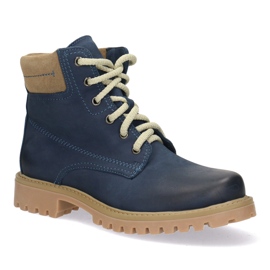 Polbut Women's navy blue women's leather shoes 5-0739-028 1 Polbut Women's navy blue women's leather shoes 5-0739-028 1