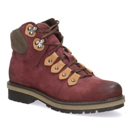 Olivier Women's leather Pollonus burgundy 5-0958-013 red 1 Olivier Women's leather Pollonus burgundy 5-0958-013 red 1
