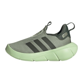 Adidas Monofit Mandalorian and Ji0502 green shoes 1